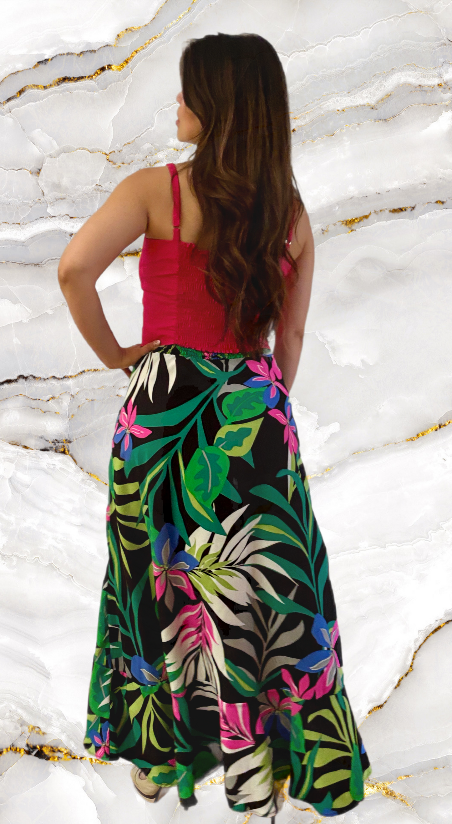 Crop Top Adjustable/Skirt