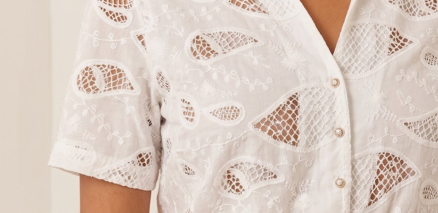 Salamina Embroidered Blouse