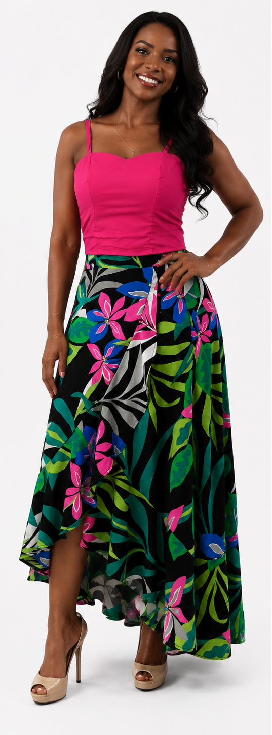 Crop Top Adjustable/Skirt