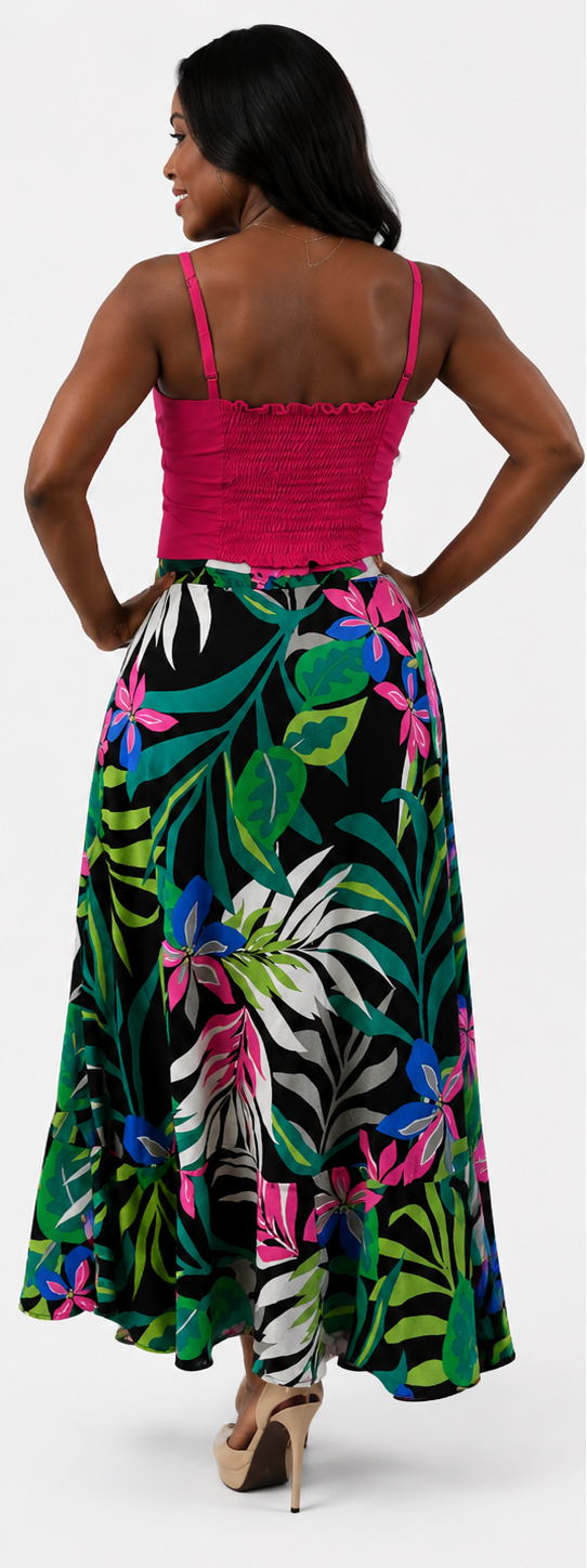 Crop Top Adjustable/Skirt