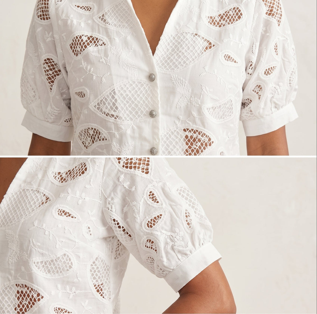 Monguí Embroidered Blouse
