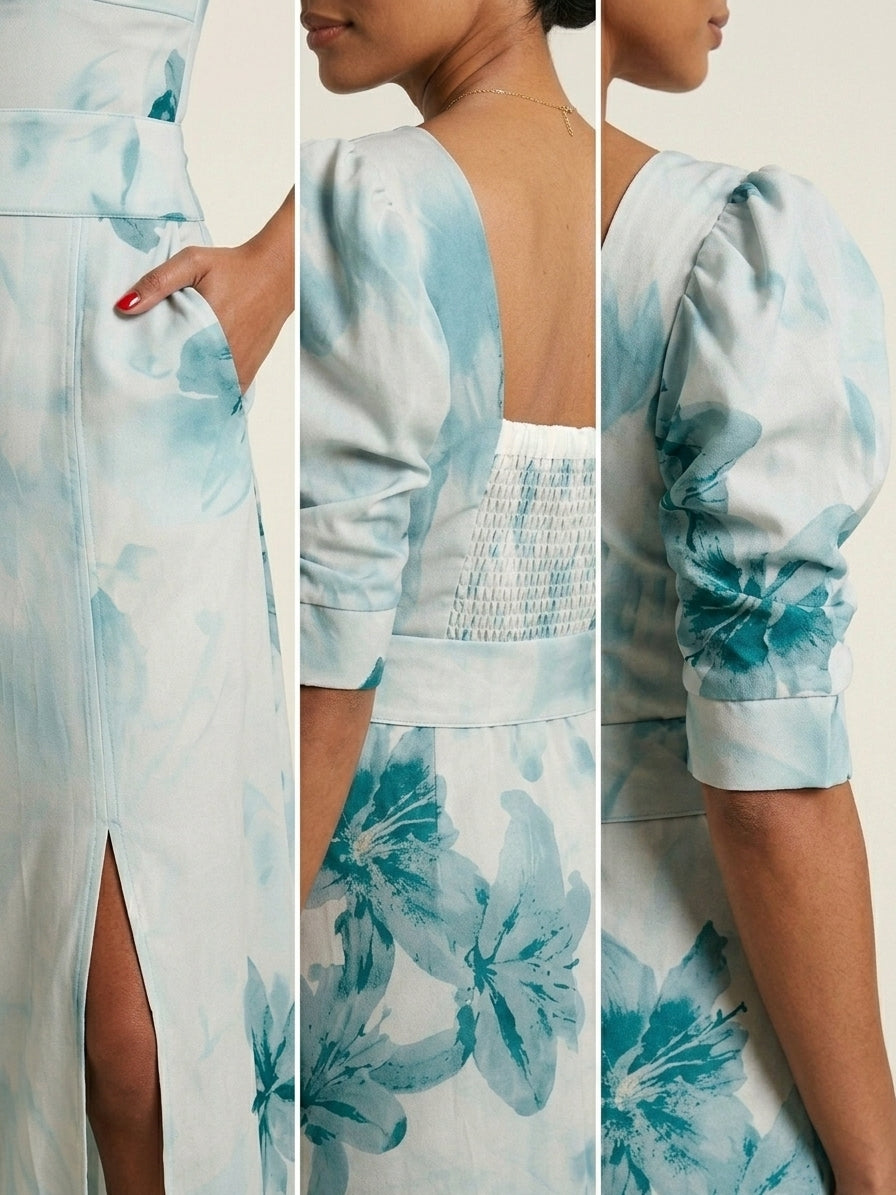 Johnny Cay Sculpted Blouse