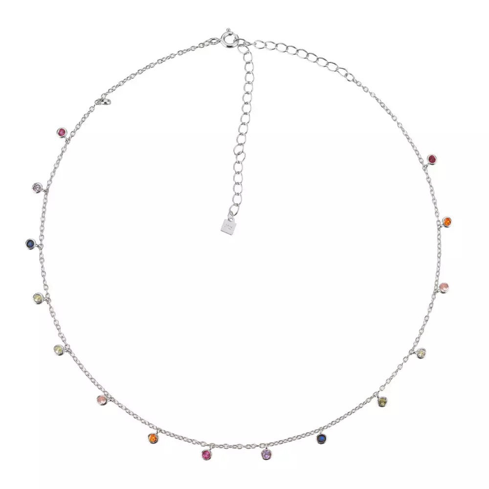 Rainbow- Silver Bracelet