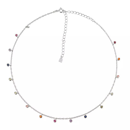 Rainbow- Silver Bracelet